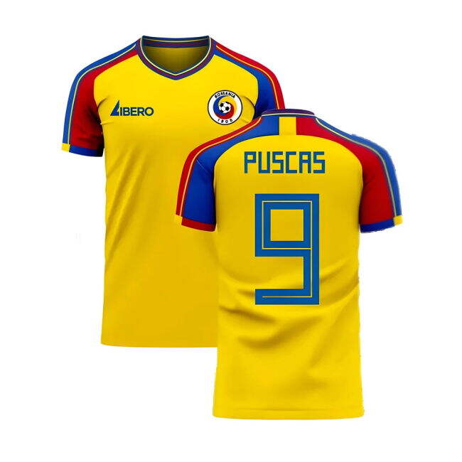 PUSCAS 9 Player Issue Style Romania Home Elite Kit 2025-2026