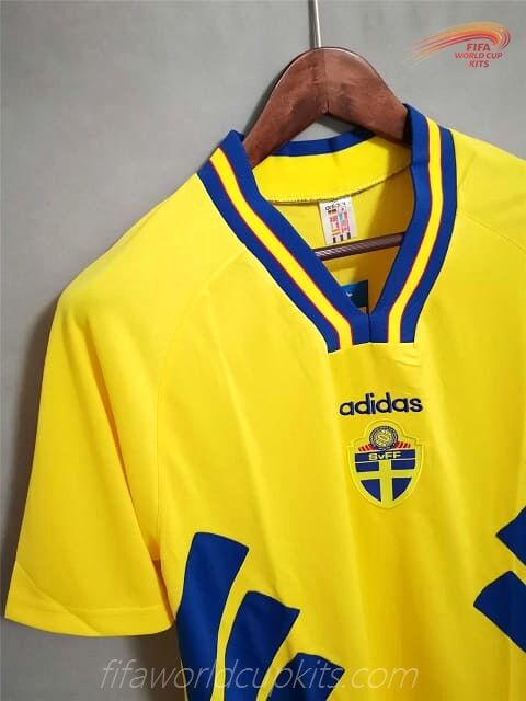 Sweden 1994 World Cup Home Football Kit