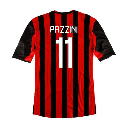 1314 AC Milan Home 11 Pazzini Shirt - Official Replica 2828