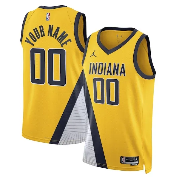 Indiana Pacers IND Swingman Jersey - vintage official - Yellow
