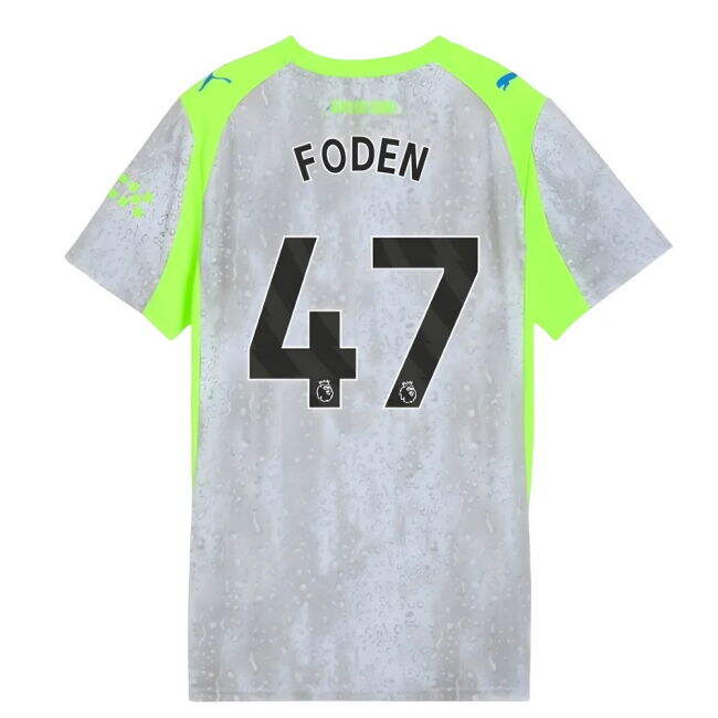 2025-2026 Man City Third Shirt (Womens) (Foden 47)