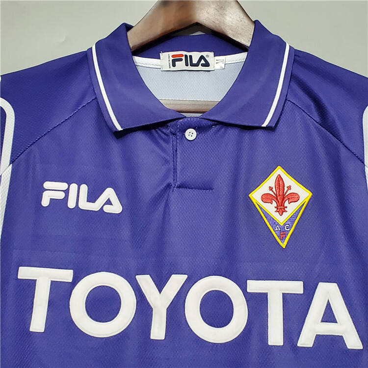 19992000 Fiorentina Home Retro Shirt - Official Replica 3929