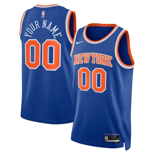 New York NYK Swingman Jersey - genuine NBA - Blue basketball