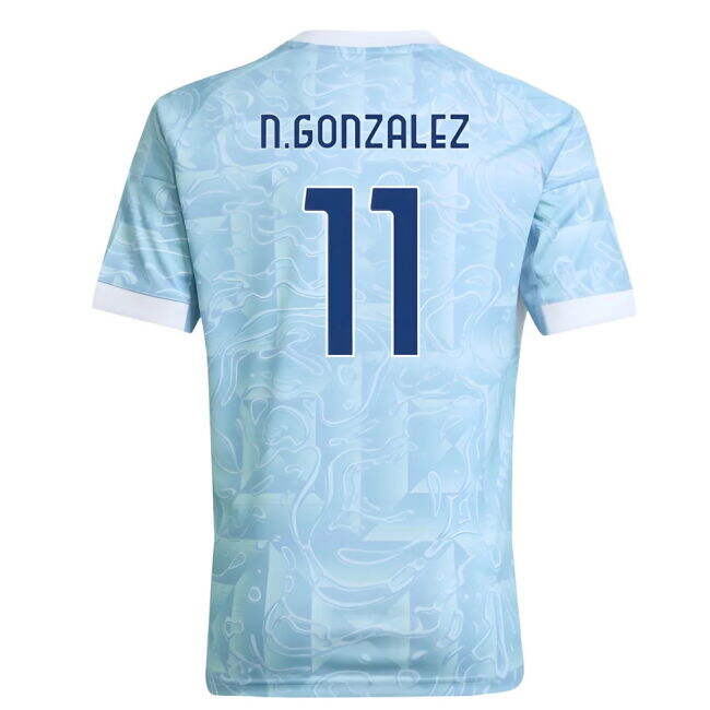 2025-2026 Juventus Away Shirt (Kids) (N.Gonzalez 11)