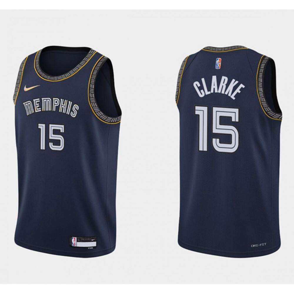 Game Day Official Men's Grizzlies #15 Brandon None Basketball Jersey