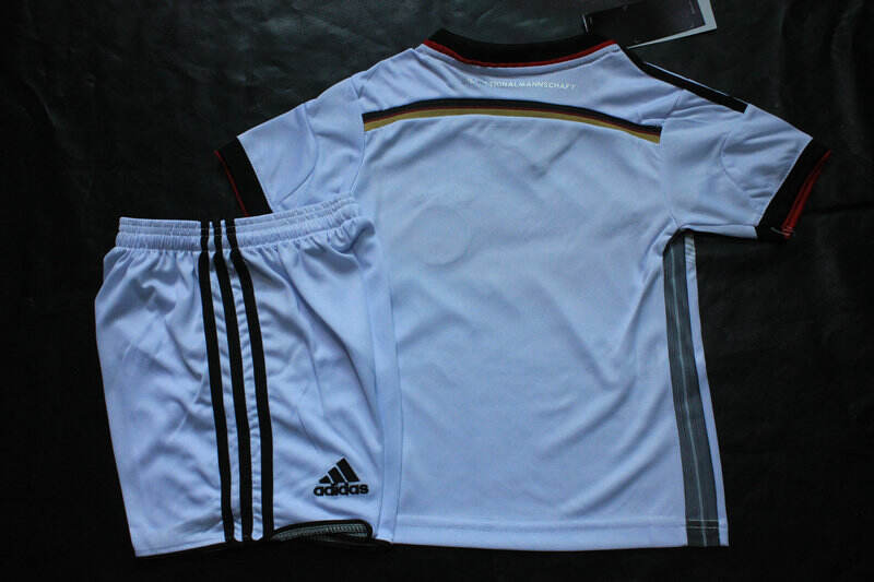 Kids 2014 World Cup Germany Home Whole KitShirtShorts - World Cup
