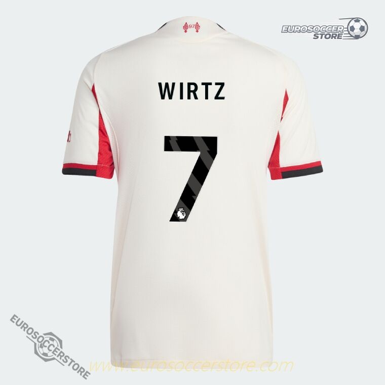 Away WIRTZ 7 Liverpool Jersey 25-26 (Player Version)