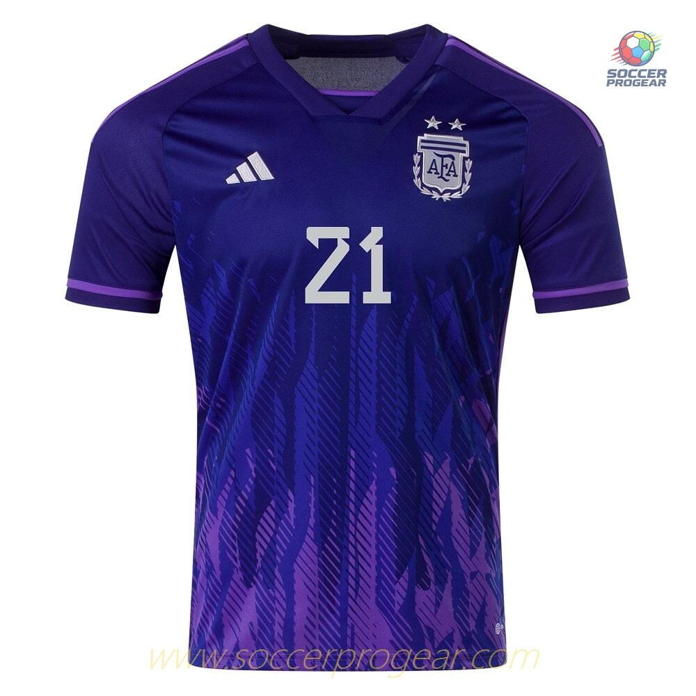 ARGENTINA AWAY WORLD CUP JERSEY 2022 DYBALA