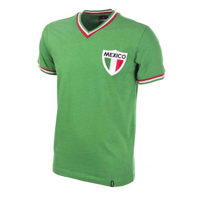 Pele 1980 Game Replica Mexico Home Supporter Kit (Adults)