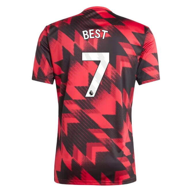 2025-2026 Man Utd Pre-Match Shirt (Red) (Best 7) (Fan Favorite)
