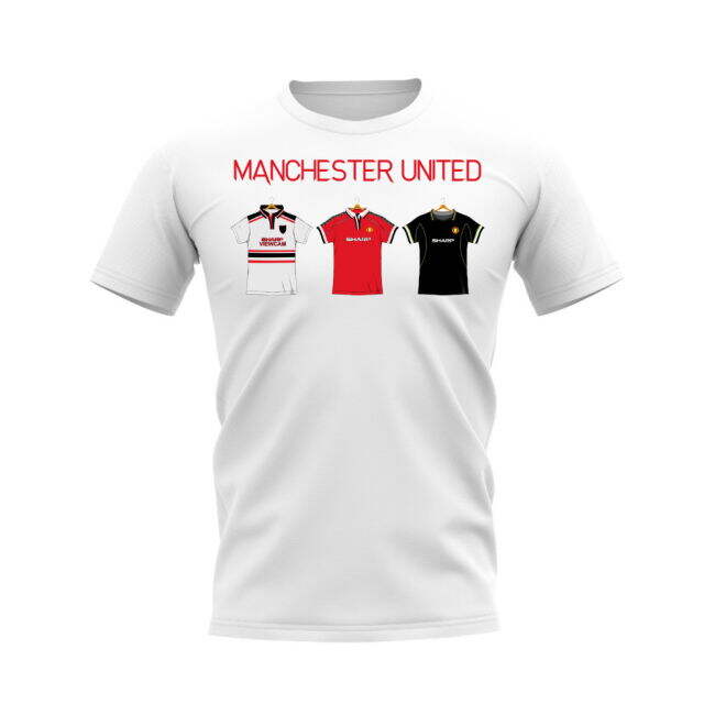 Official Manchester United (man Utd) 1998-1999 Shirt - Epl