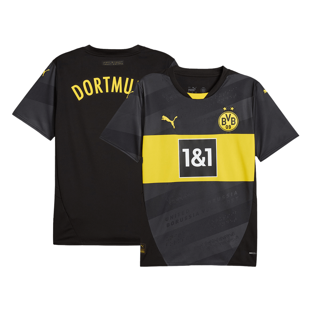 Borussia Dortmund Away  Soccer Jersey 2024/25 Authentic Kit