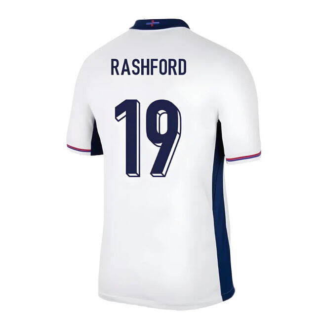 Rashford 19 2024-2025 England Football Team Home Shirt