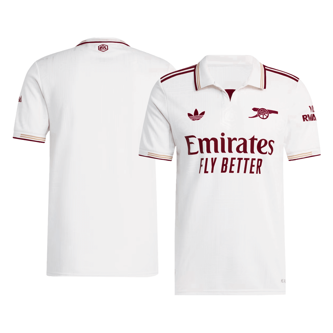 Arsenal Third Away Authentic Soccer Jersey 2025/26