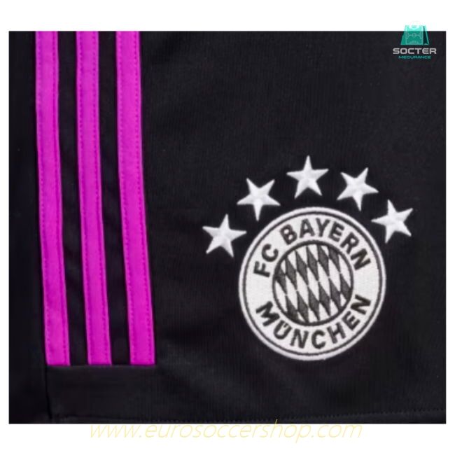 2023-2024 Bayern Munich Away Shorts (Black)