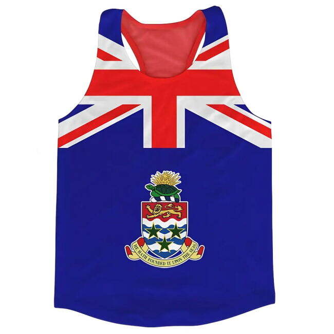 World-Class Cayman Islands Flag Running Vest World-Class