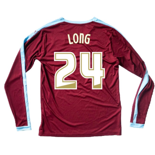 Burnley 2015-16 Long Sleeve Home Top ((Excellent) S) (Long 24)