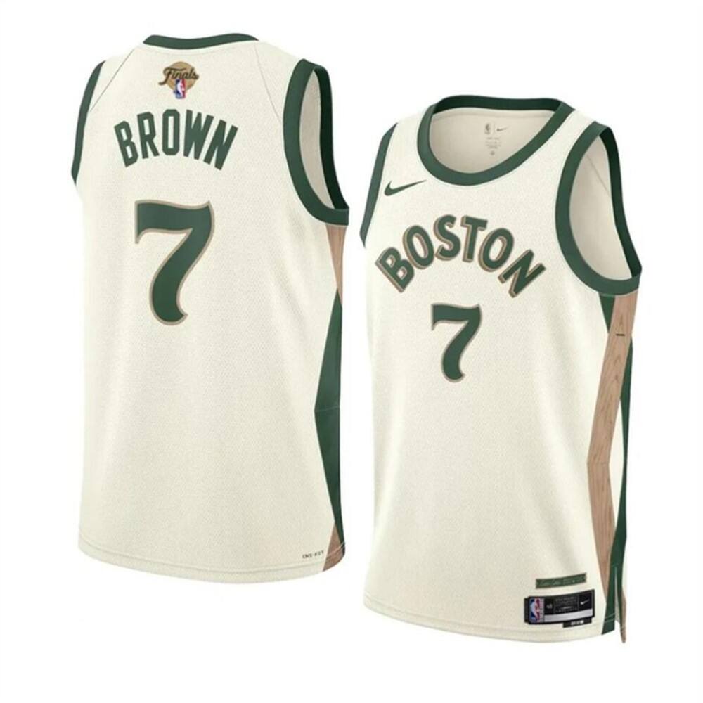 High-Quality Jersey Boston Celtics 7 White - City Edition - Fan Favorite