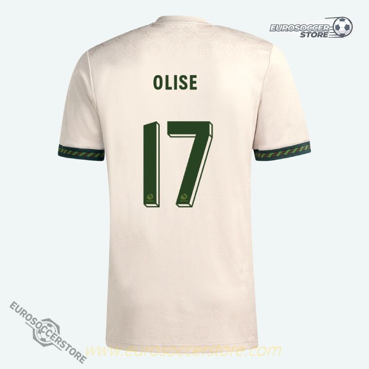 Bayern Munich Oktoberfest OLISE 17 Football Jersey for the 25-26 Season