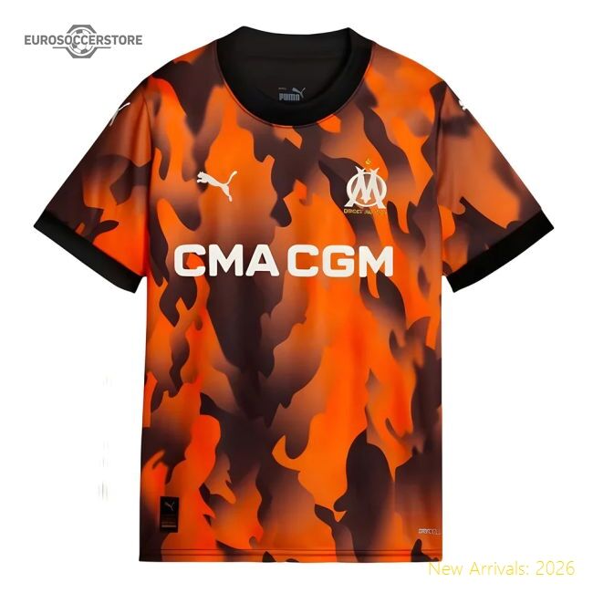 Trending Fan-Favorite 2023-2024 Marseille Third Shirt (Kids)