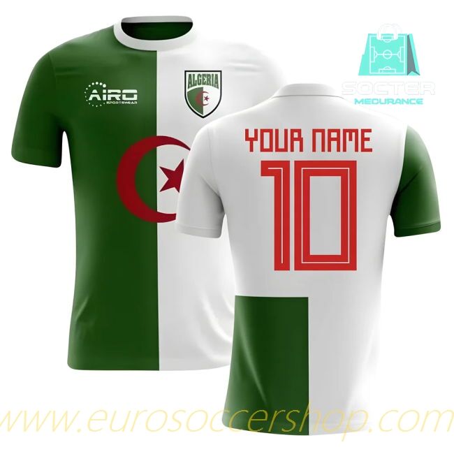 Official 2025-26 Collection Algeria Home Kit Junior