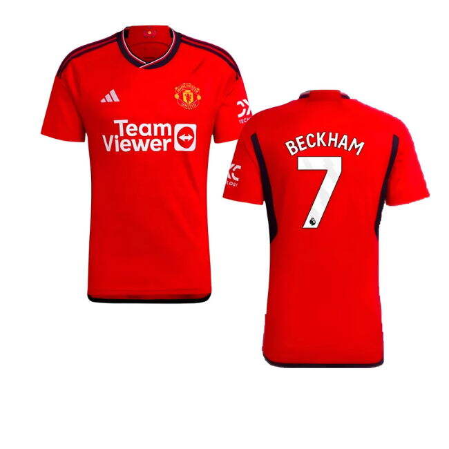 2023-20 Man Utd first-class Home Shirt - Adults | genuine