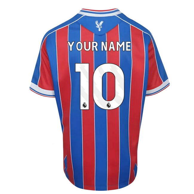 soccer jersey 2025-2026 Crystal Palace Home Shirt (Kids) (Your Name)