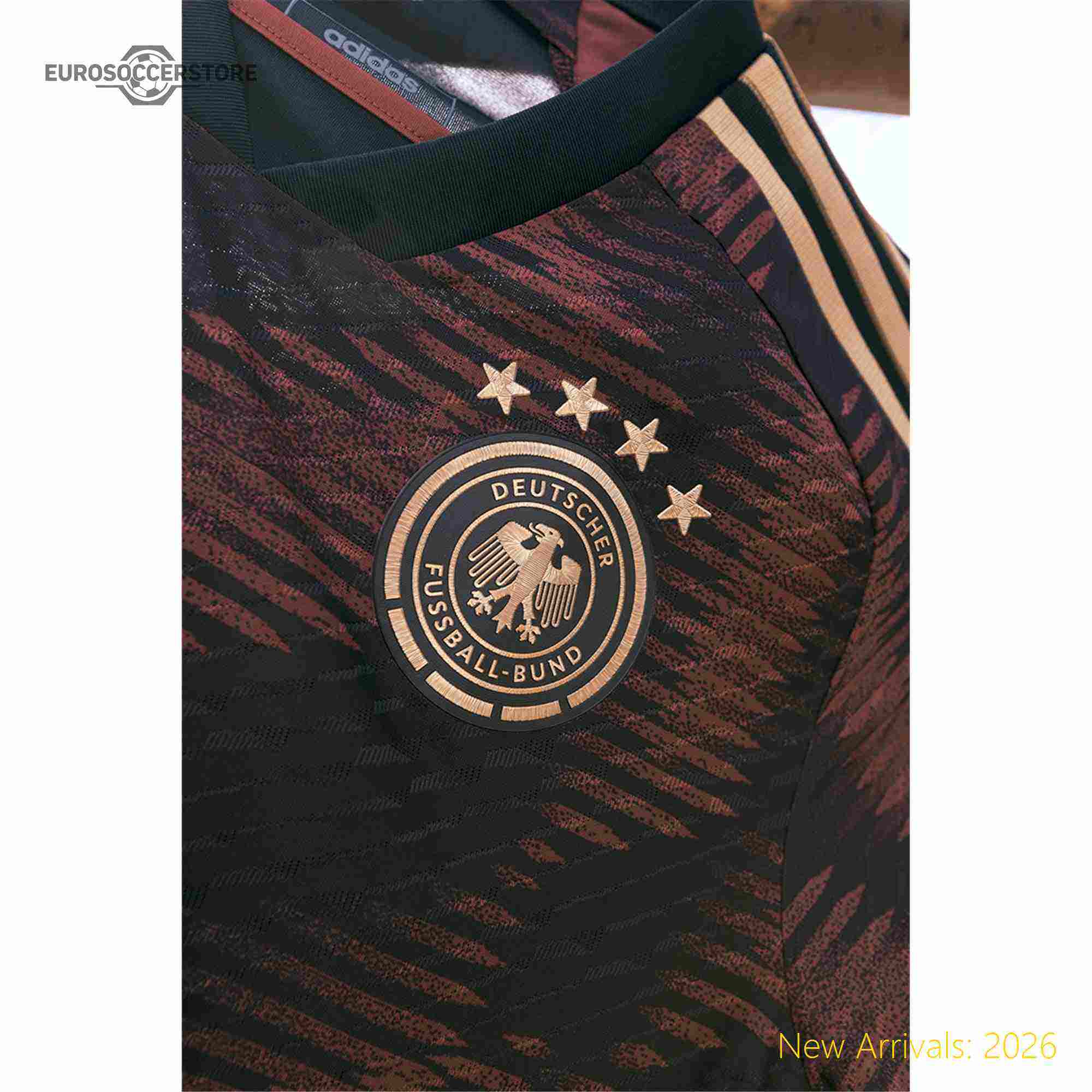 League Approved Authentic Men Ger Soccer Star Away Jersey 2022