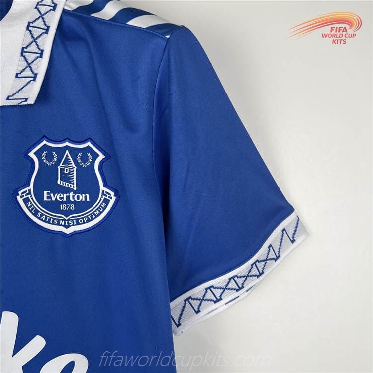 Everton 23 to 24 Home Game Football Shirt