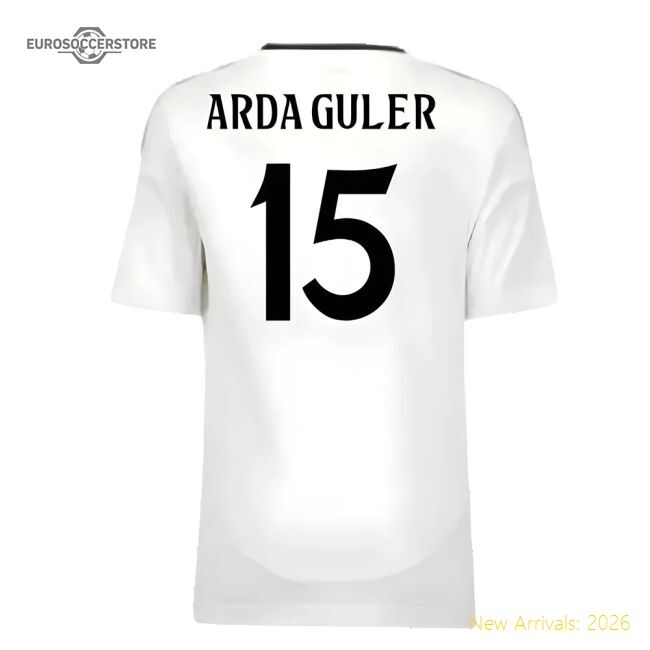 2024-2025 Real Madrid Home Youth Kit (arda Guler 15) - Affordable