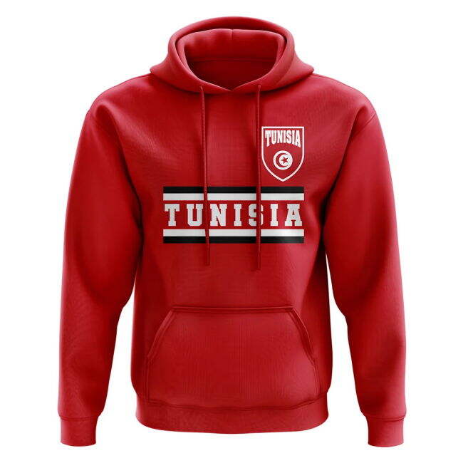 Updated Performance Tunisia Home Football Shirt