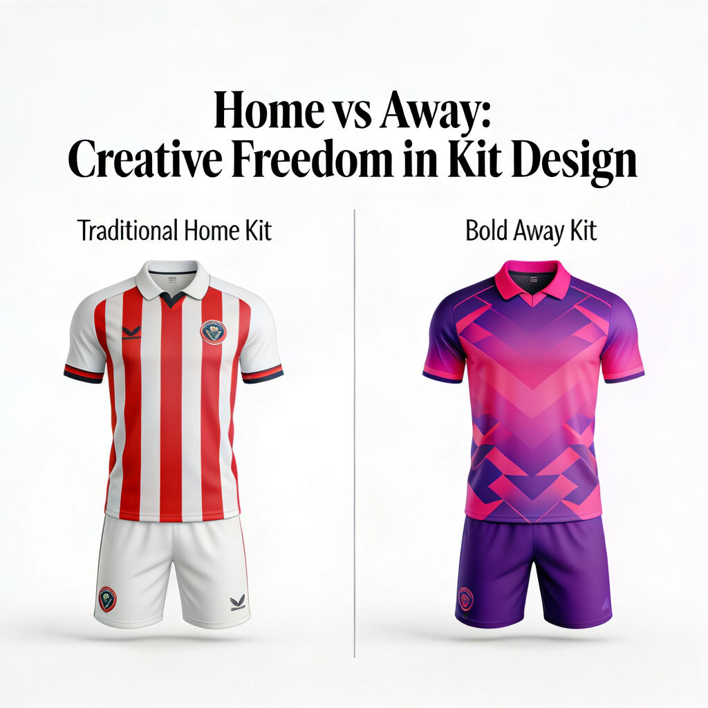 Home vs Away:Creative Freedom in Kit Design