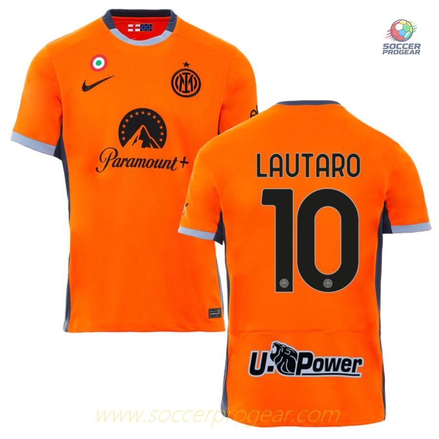 Inter Milan Soccer Jersey 2023 2024 Third Lautaro