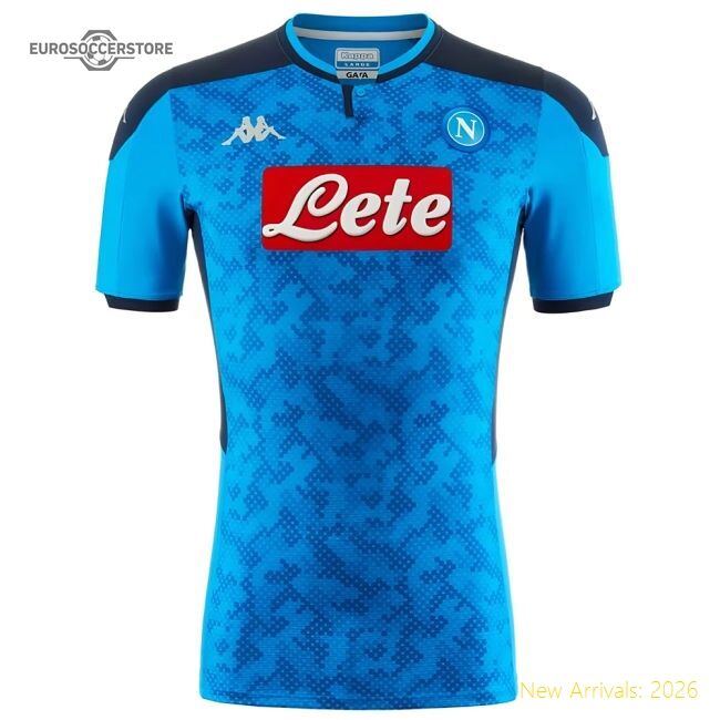 Top-Quality Genuine 2019-2020 Napoli Europa Home Shirt