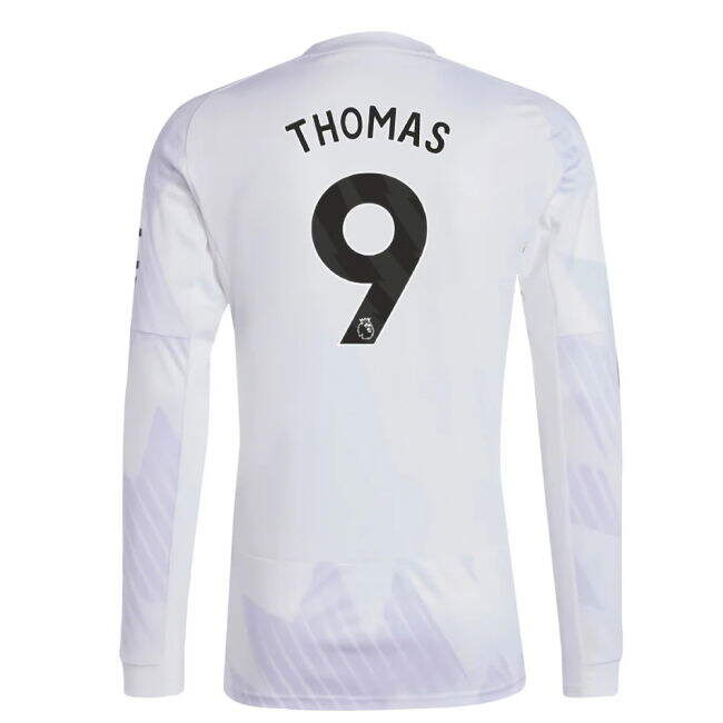 Elite Performance Football Man Utd Long Sleeve Away Shirt Thomas #...
