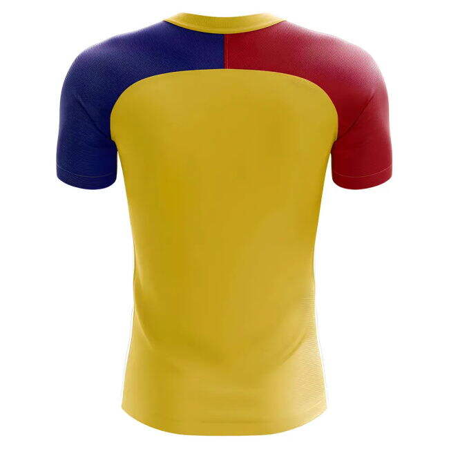 Original 2025-2026 Romania Euro 2024 Home Kit