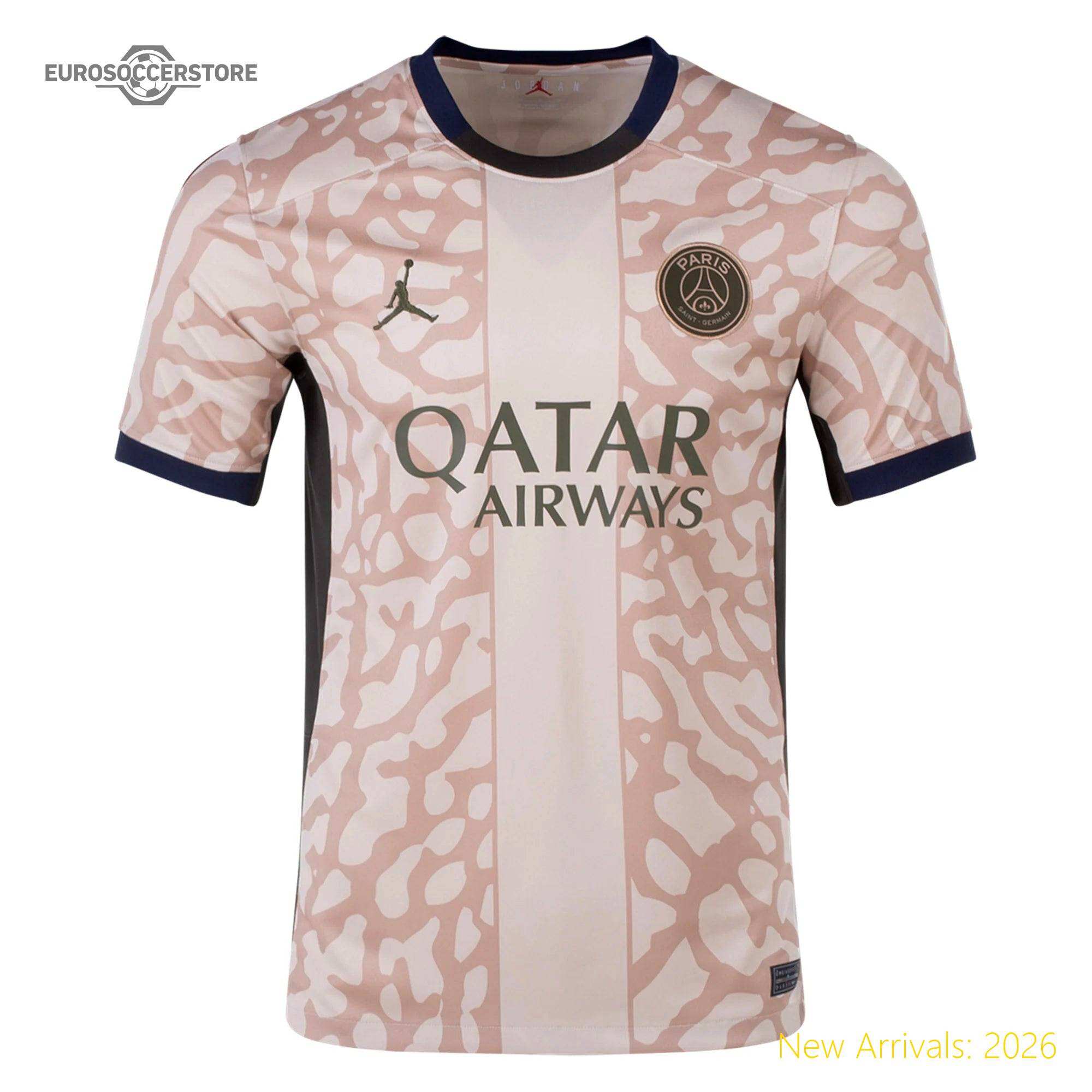 Officially Licensed Men Psg Team Unknown Durable Jersey 2023