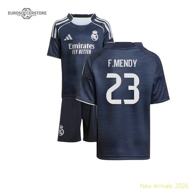 Premium 2025-2026 Real Madrid Away Mini Kit (fmendy 23)