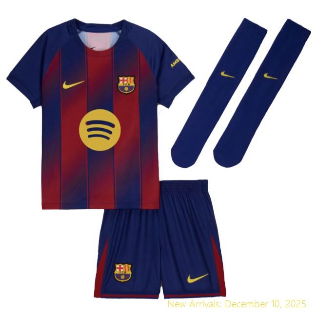2025-2026 Barcelona Home None - Performance Kit (Rashford 14)