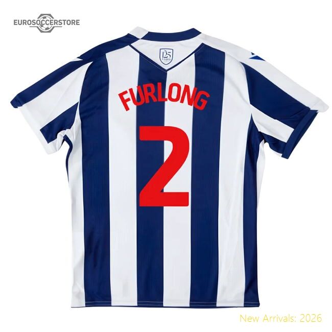 2025-2026 West Brom Wba Home Shirt - Kids (furlong 2) - Authentic Design