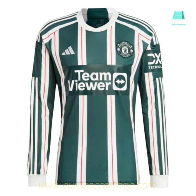 2023-2024 Man Utd Long Sleeve Away Shirt
