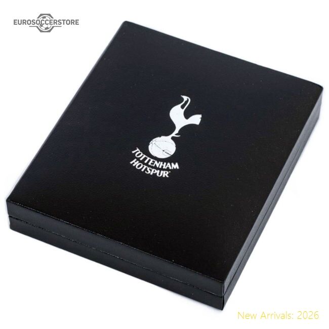 Authentic Tottenham Hotspur Fc 18ct Gold Plated On Silver Pendant