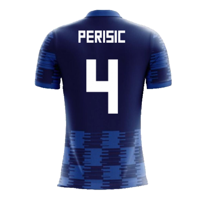 Minimalist 2025-2026 Croatia Away Concept Shirt (Perisic 4) - Kids Good Quality