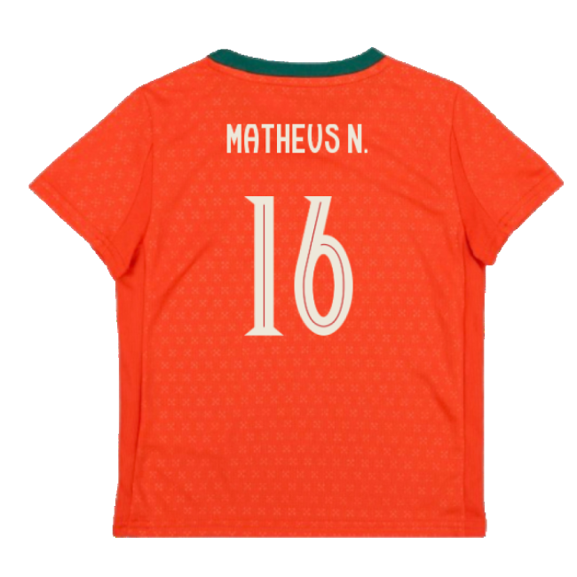 Authentic 2025-2026 Portugal Primary Mini Kit (matheus N. 16