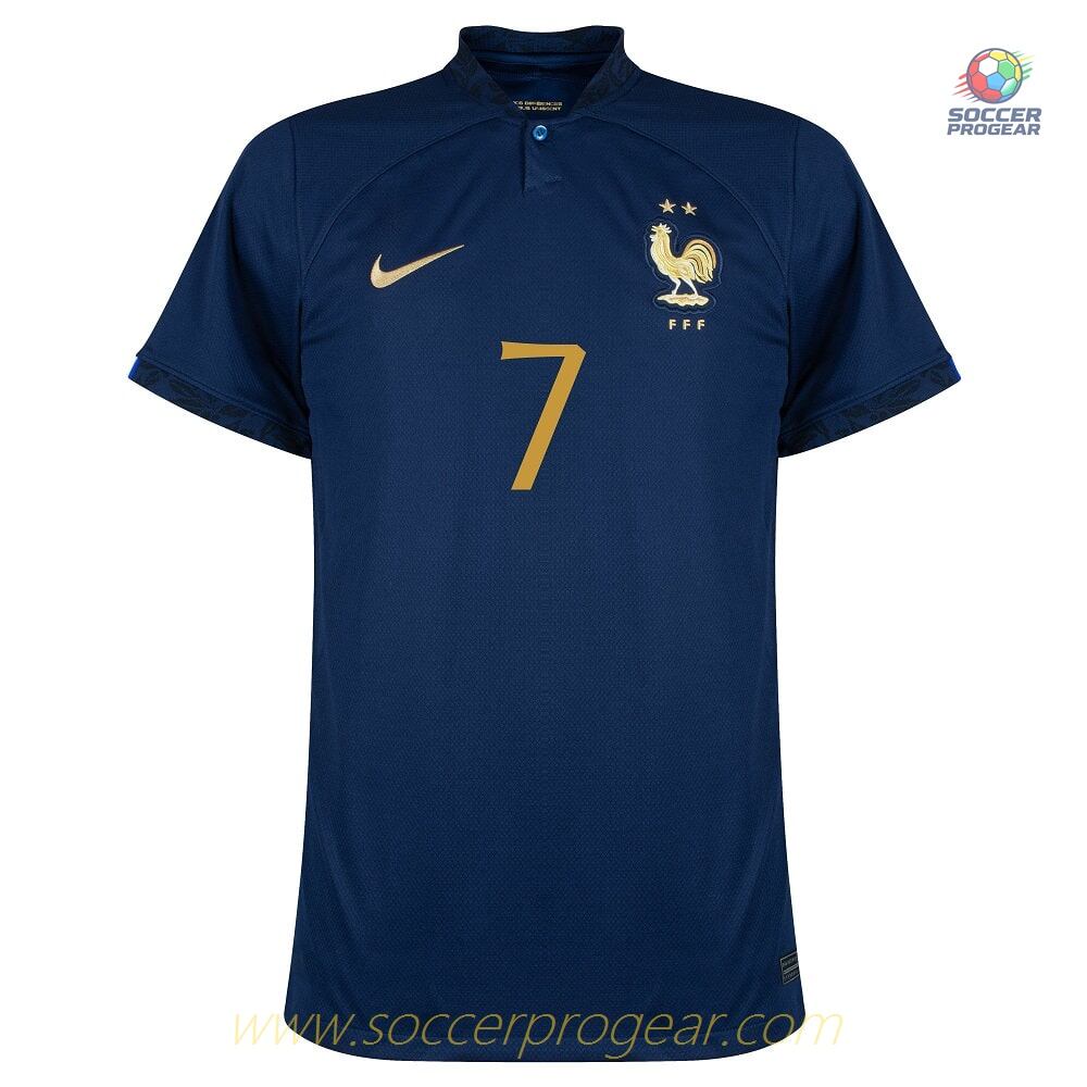 GRIEZMANN 2022 WORLD CUP FRENCH TEAM HOME JERSEY