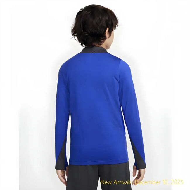 2024-2025 Barcelona Barca Elite Third Dri-FIT Drill Top (Blue) - Kids