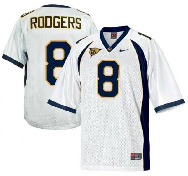 Youth Top Program #8 Aaron Rodgers Gold Premium Quality Jersey