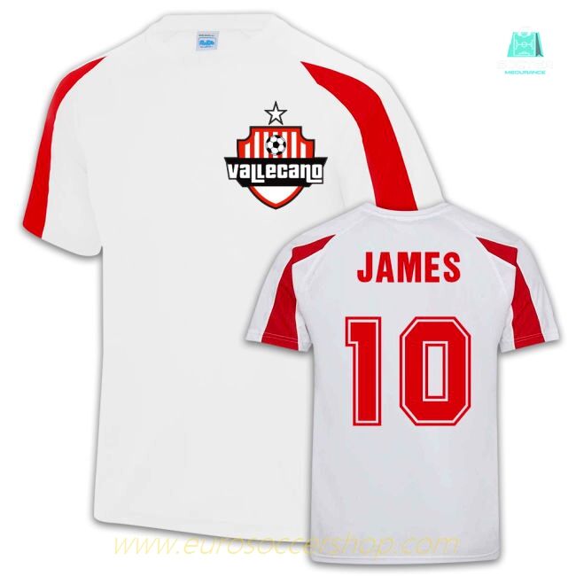 James Rodriguez Rayo Vallecano Sports Training Jersey