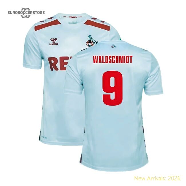 2024-2025 Fc Koln Home Shirt (waldschmidt 9) - Fan Collection