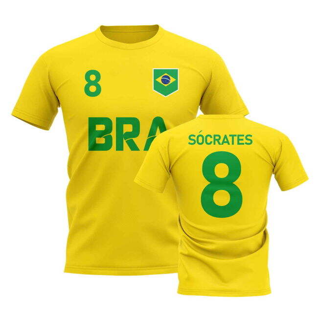 Classic Brazil Jersey Socrates
